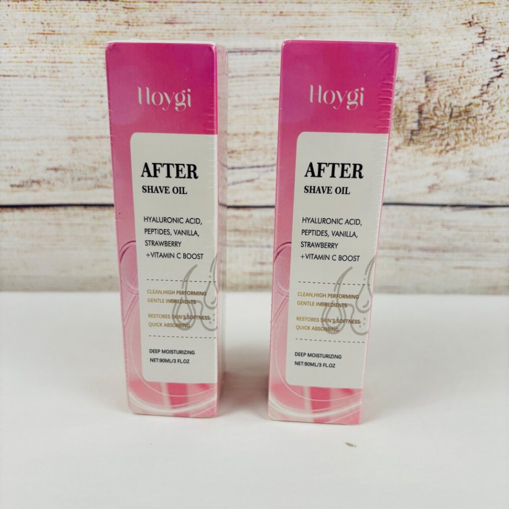 2 Hoygi After Shave Oils NEW SEALED